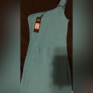 Snatched Midi Dress - Aqua